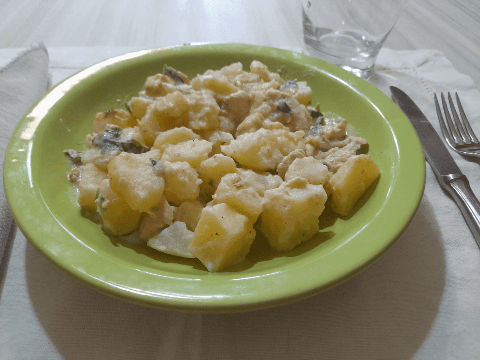 Pollo al verdeo